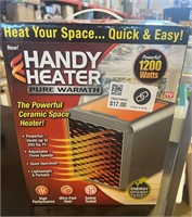 Handy Heater Pure Warmth Ceramic Space Heater