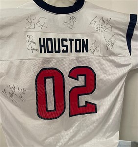 Houston Texans Signed Team Jersey