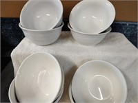 Lot of 8 Mainstay Soup Bowls