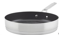 KitchenAid 10.25" Non-Stick Round Grill Pan