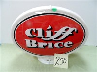 Cliff Brice Plastic Frame Glass Insert Gas Pump -