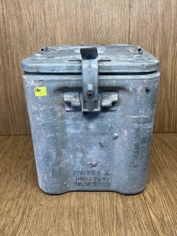 Antique 75cal Ammo Can