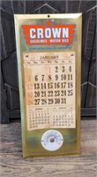 1969 CROWN THERMOMETER CALANDER