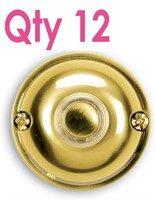 Qty 12-Heath Zenith Lit Doorbell Buttons