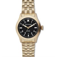 Jack Mason Mens 42mm Gold Stainless Steel Watch