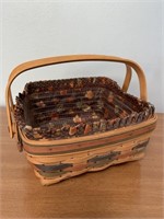 Longaberger 10" square fall basket