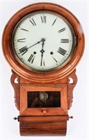 Jerome & Co. Anglo American Drop Dial Wall Clock