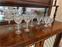 Waterford Crystal Set of Six Wine Glasses and