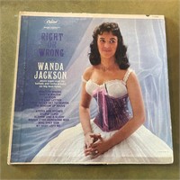Wanda Jackson Right Or Wrong country rock LP