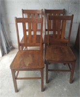 Antique Arts & Crafts Style Mission Chairs