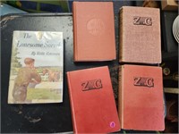 Lot of Zane Grey Books Last of Plainsman & Others