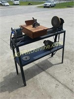Wood Lathe on stand