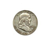 1958-D Franklin Half Dollar