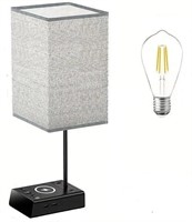 LED Desk Lamp with Alarm & USB
