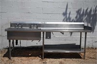 Stainless Sink & Table Unit