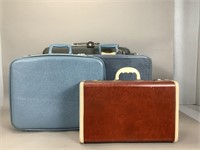 4 Pieces of Vintage Luggage