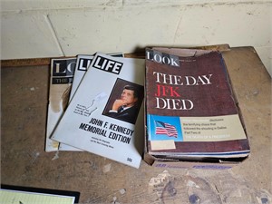 Original Look & Life Mags Related to JFK Murder