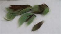 Fly Fishing Materials-Olive Buck Tail