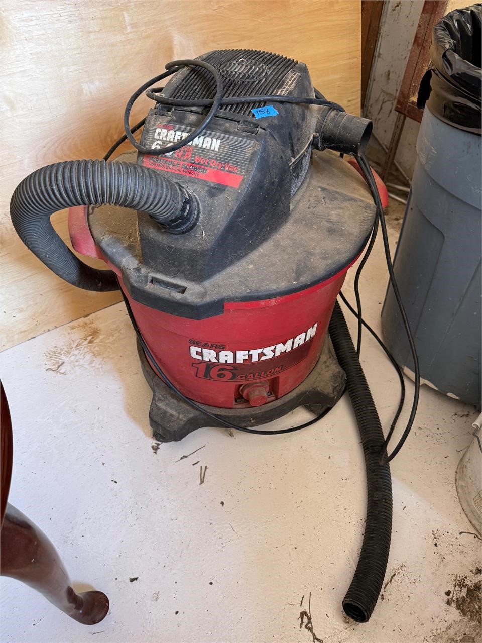 Craftsman 6 HP Wet/Dry Vac-16 Gal