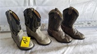 KIDS COWBOY BOOTS SIZE 4-1/2