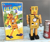 Robot Liliput wind up toy - works