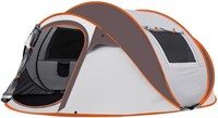 Instant Pop Up Camping Tent, 5-6 Person Tent