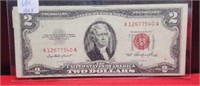 1953 $2.00 Red Seal Note