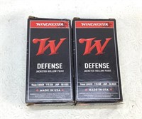 100 Rounds Winchester, 9MM Luger, 115gr JHP