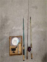 Fishing rods Lot and more