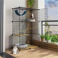 tonchean 3 Tier Cat Cage 42.9x29.5x15.3 Inch