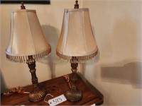 Pair Lamps w/Shades