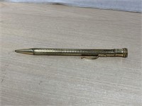 Shur-rite Gold Filled Gold Tone Mechanical Pencil