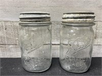 2 Vintage Ball Perfect Mason Jars