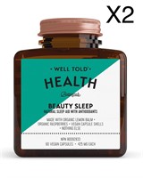 2 Pcs Well Told Health Beauty Sleep