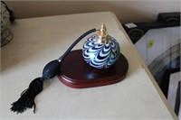 Perfume bottle, stand