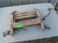 Antique Wooden Wringer