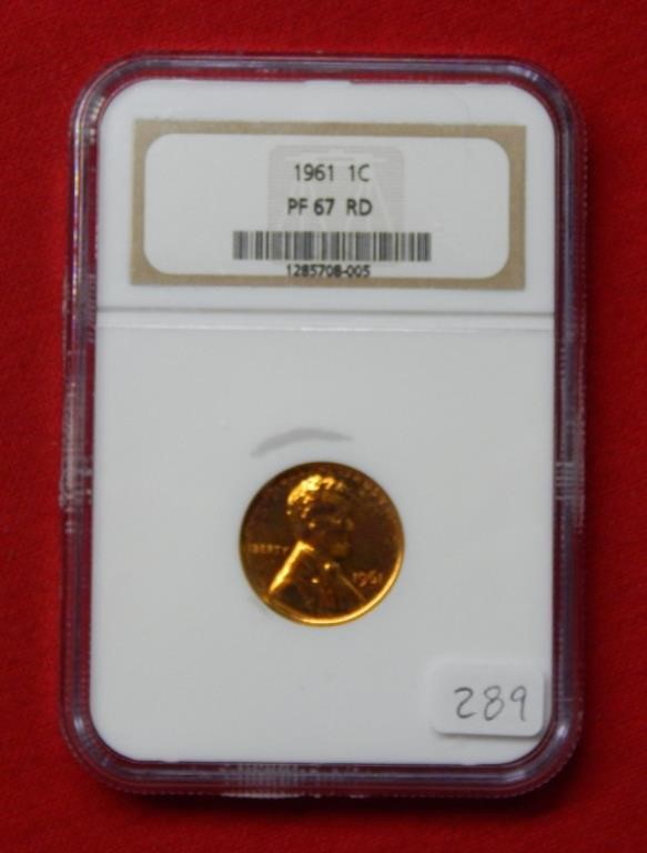 Weekly Coins & Currency Auction 5-31-24