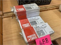 5 1/2 BOXES OF PORTER CABLE 18GA. NAILS