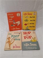 4 Dr. Seuss Books