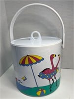 Summer Flamingo Ice Bucket