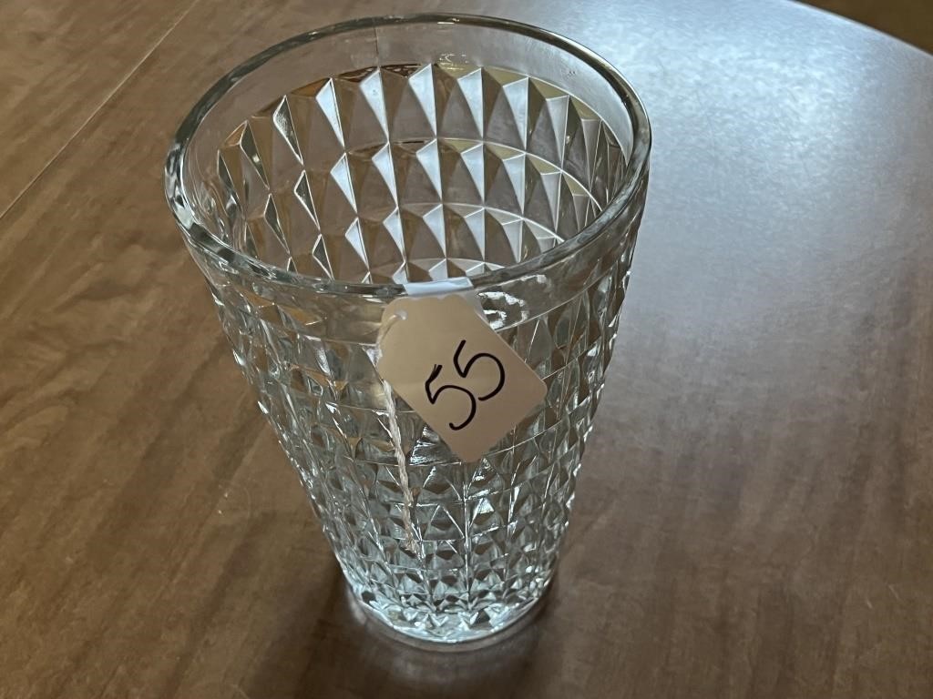 EO Brody Glass Vase