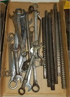 Vintage Assorted Closed & Open End Wrenches Lot