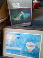 Signed Numbered Hot Air Balloon Art & Poster