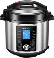 OMORC 6Qt 10-in-1 Multi-Use Pressure/Slow Cooker