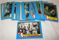 Lot Of 42  Topps 1983 The A Team Trading Cards