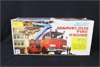 BATTERY OPERATED MARVELOUS FIRE ENGINE IN