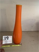 Orange Bud Vase