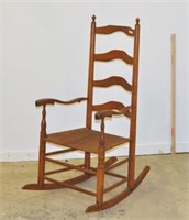 Early Delaware Valley Slat Back Arm Chair