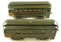 (2) LIONEL NYC #36 OBSERVATION CARS
