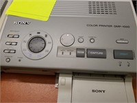 two Sony color printer DMP-1000